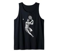 Abraham Lincoln Presidente Jugando Tenis Retro Vintage Camiseta sin Mangas