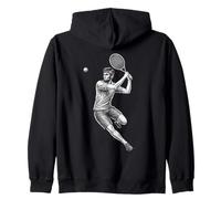 Abraham Lincoln Presidente Jugando Tenis Retro Vintage Sudadera con Capucha