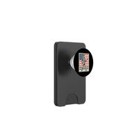 Abraham Lincoln Rock Star USA Flag Guitarrista PopSockets PopWallet para MagSafe