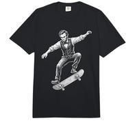 Abraham Lincoln Skater Skater Historia Divertida Comfort Colors Adult Heavyweight T-Shirt