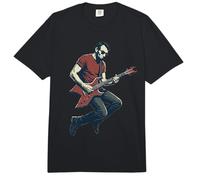 Abraham Lincoln Tocando la Guitarra Divertida Banda de Rock Comfort Colors Adult Heavyweight T-Shirt