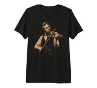 Abraham Lincoln Tocando Violín Divertido Abe Fiddle Músico Camiseta Premium