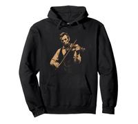 Abraham Lincoln Tocando Violín Divertido Abe Fiddle Músico Sudadera con Capucha