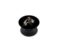 Abraham Lincoln Vampiro Tocando la Guitarra Alt Goth Music Band PopSockets PopGrip Adhesivo