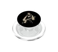 Abraham Lincoln Vampiro Tocando la Guitarra Alt Goth Music Band PopSockets PopGrip para MagSafe