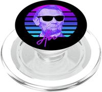 Abraham Lincoln Vaporwave Historia Americana Abe Lincoln PopSockets PopGrip para MagSafe