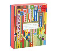 Abrams Books Frank Lloyd Wright Saguaro Cactus and Forms Foil Stamped 1000 PC Puzzle