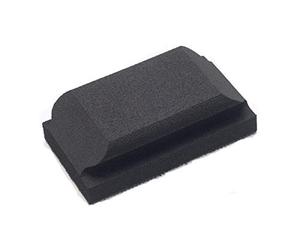 Abranet 70 x 125 mm Aspirador sin Bloque de Espuma de Caucho/Suave con asa Grip sin perforar ve=1 pcs