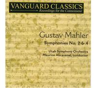 Abravanel, Maurice & Utah So - Mahler: Symphonies No. 2 & 4