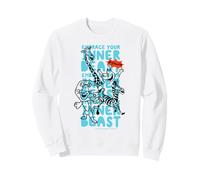 Abraza a tu Bestia Interior Madagascar Vuélvete Salvaje Sudadera