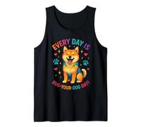 Abraza a tu Perro Shiba Inu Camiseta sin Mangas