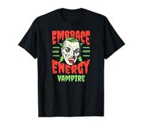 Abraza A Tu Vampiro De Energía Interior con Humor Camiseta