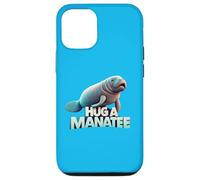 Abraza a un manatí: una oda caprichosa a los Gigantes gentiles Carcasa para iPhone 12/12 Pro