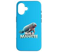 Abraza a un manatí: una oda caprichosa a los Gigantes gentiles Carcasa para iPhone 16