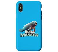 Abraza a un manatí: una oda caprichosa a los Gigantes gentiles Carcasa para iPhone X/XS