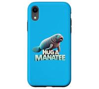 Abraza a un manatí: una oda caprichosa a los Gigantes gentiles Carcasa para iPhone XR