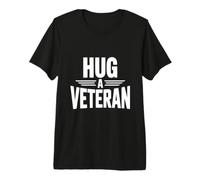 Abraza a un Veterano Muestra tu Apoyo Camiseta Premium