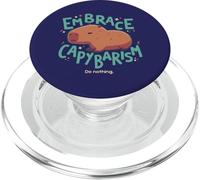Abraza el capibarismo // Capibara, Fin del capitalismo PopSockets PopGrip para MagSafe