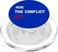 Abraza el conflicto, Cita de paz de juego de palabras, No War PopSockets PopGrip para MagSafe