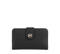 Abraza el minimalismo chic de la moda actual con esta cartera mediana Michael Kors de la serie MK Pop Charm, fabricada en cuero granulado suave que garantiza durabilidad y estilo. Su diseño compacto o