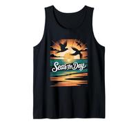 Abraza el momento: aspecto inspirado en Seas the Day Camiseta sin Mangas