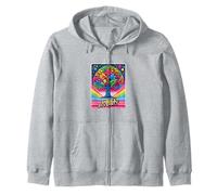 Abraza la Diversidad Autismo Conciencia árbol Rompecabezas Arco Iris Sudadera con Capucha