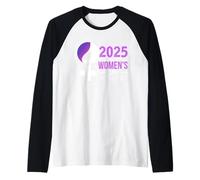 Abraza la equidad 2025 Día Internacional de la Mujer 8 de Marzo Camiseta Manga Raglan