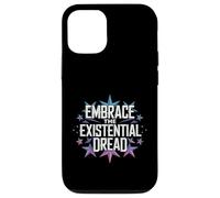 Abraza la Filosofía del Miedo existencial Estética nihilista Carcasa para iPhone 12/12 Pro