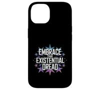 Abraza la Filosofía del Miedo existencial Estética nihilista Carcasa para iPhone 14
