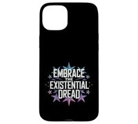 Abraza la Filosofía del Miedo existencial Estética nihilista Carcasa para iPhone 15 Plus