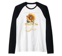 Abraza la Luz Sigue al Hijo Camiseta Manga Raglan