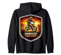 Abraza la Moto de Cross Rider Motocross Racing Motocicleta MX Sudadera con Capucha