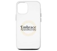 Abraza la neurodiversidad Autista Orgullo Lindo Transparente Carcasa para iPhone 12/12 Pro