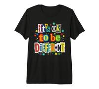 Abraza tu singularidad Diseño de Estilo Collage Camiseta Premium