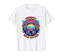 Abraza Tus Auriculares Rhythm Music Beat Vibe Camiseta