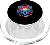 Abraza Tus Auriculares Rhythm Music Beat Vibe PopSockets PopGrip para MagSafe