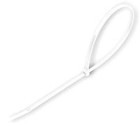 Abrazadera - abrazadera plástica blanca de 3.6x300mm, paquete de 200 unidades, ideal para fijación y sujeción en proyectos eléctricos o de ferretería.* #*