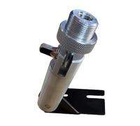 Abrazadera adaptadora de soporte de micrófono para bombo para un montaje seguro, peso ligero con ajuste preciso de 22 mm y abrazaderas de montaje a prueba de golpes