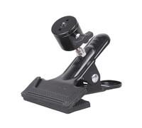 Abrazadera ajustable de cabeza de bola giratoria 360 de 1/4 pulgadas, rosca hembra para equipos de estudio, iluminación, montaje de cámara, aplicaciones de montaje inverso