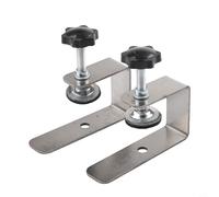 Abrazadera ajustable para panel de cajón sin asas, juego de 3 piezas de herramientas de carpintería para una instalación segura y precisa, metal + ABS construcción carpintero y uso entusiasta del