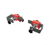 Abrazadera ajustable sin asas para panel de cajón para una herramienta de instalación eficiente con posicionamiento (1 juego)