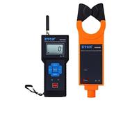 Abrazadera amperímetro inalámbrico corriente continua Ammeter de alto voltaje Medidor fugas sujeción 0 MA-60.0A Medición en línea actual ETCR9000D Mide con precisión