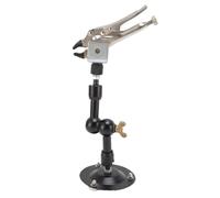 Abrazadera auxiliar de soldadura, ángulo ajustable, sujeción estable, accesorio de soldadura electrónica, mano de ayuda para soldar