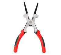 Abrazadera auxiliar de soldadura de acero de alto carbono, alicates de trabajo multiusos con agarre ergonómico y diseño de punta larga, abrazadera profesional de acero de alto carbono para uso