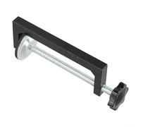 Abrazadera C para carpintería con palmo ajustable de 10-105 mm y acción reversible para una distribución constante de la fuerza de sujeción (2 piezas)