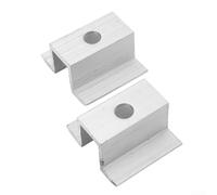 Abrazadera central de componentes de montaje solar para matrices fotovoltaicas basadas en marco con rango de ajuste de altura de 25 mm a 50 mm (40 mm)