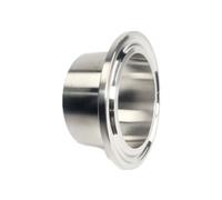 Abrazadera con casquillo soldado para tapón final, Virola de soldadura for tubería de acero inoxidable 304, abrazadera triple, varios tamaños(19mm Pipe OD)