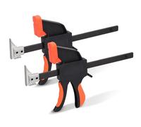 Abrazadera con una mano 2 unidades para carril guía Bosch, abrazadera de sujeción para carril guía Bosch, para tensar, estirar, fijar con una mano