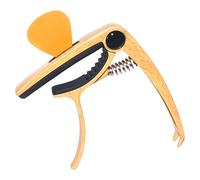 Abrazadera de afinación de guitarra portátil acústica y guitarra eléctrica, clip de tono de cejilla, peso ligero, parte de guitarra, fácil de usar, clip de cejilla de guitarra portátil, piezas de