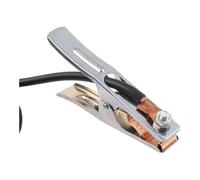 Abrazadera de alambre de tierra 300 A, accesorio de soldadura profesional con mandíbula de cobre para seguridad para conexión a tierra, diseño robusto (3 metros)